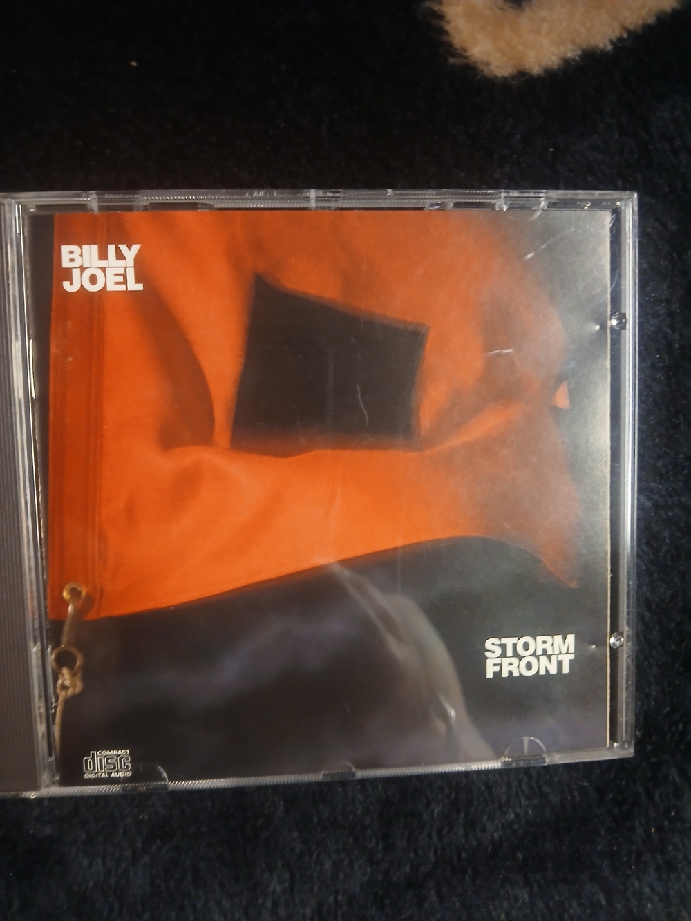 Billy Joel "Storm Front" CD - Red & Black Cover